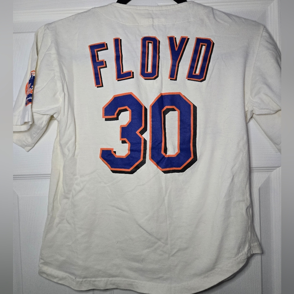 Rare Mets Vintage Floyd Button T Shirt